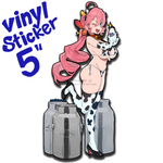 Himari Cow Sticker