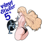 Lily Fan Sticker
