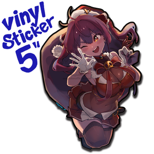 Marine Christmas Sticker