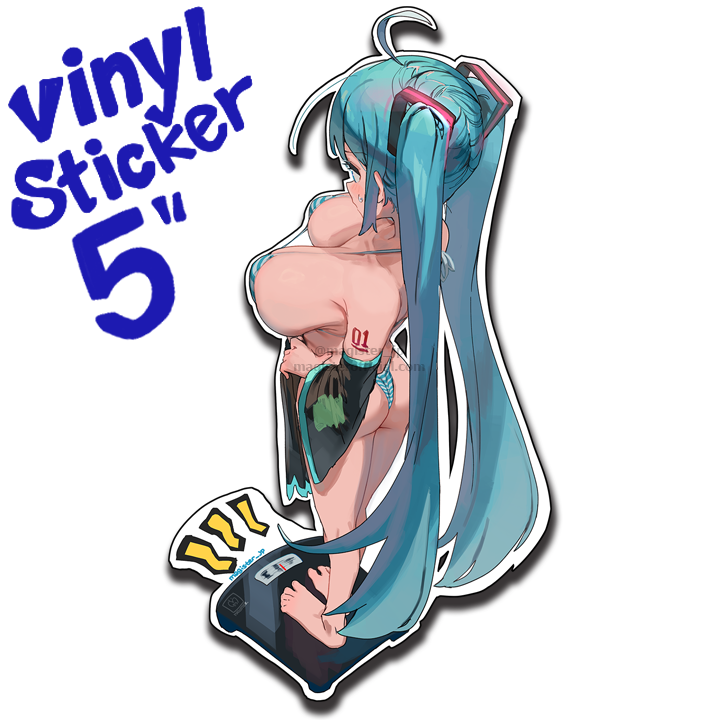 Miku Scale Sticker