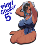 Minami Towel Sticker