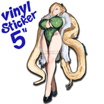 Panda Snake Sticker